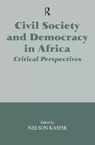 Civil Society and Democracy in Africa cover