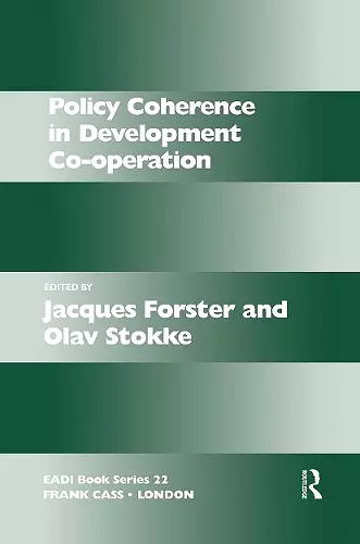 Policy Coherence in Development Co-operation cover