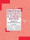 British Elections and Parties Review cover