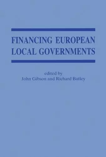 Financing European Local Government cover