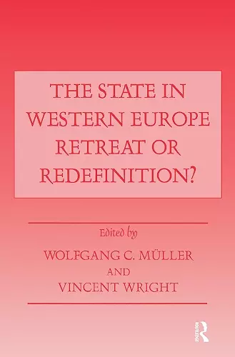 The State in Western Europe cover