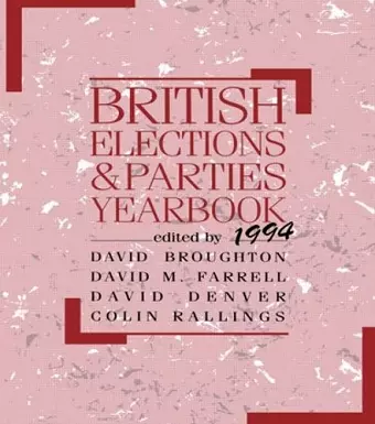 British Elections and Parties Yearbook 1994 cover