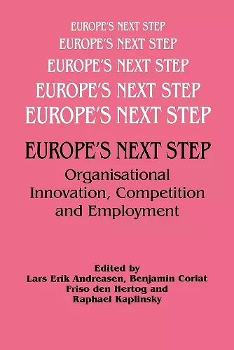 Europe's Next Step cover