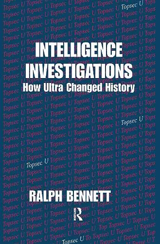 Intelligence Investigations cover