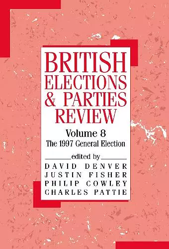 British Elections and Parties Review cover