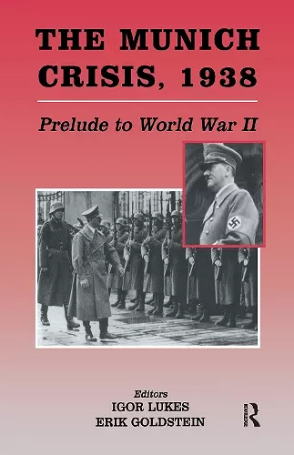 The Munich Crisis, 1938 cover