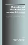 Delegation and Accountability in European Integration cover