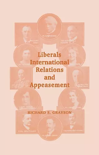 Liberals, International Relations and Appeasement cover