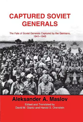 Captured Soviet Generals cover