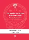 Britain and China 1945-1950 cover