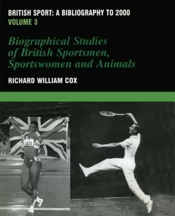 British Sport - a Bibliography to 2000 cover