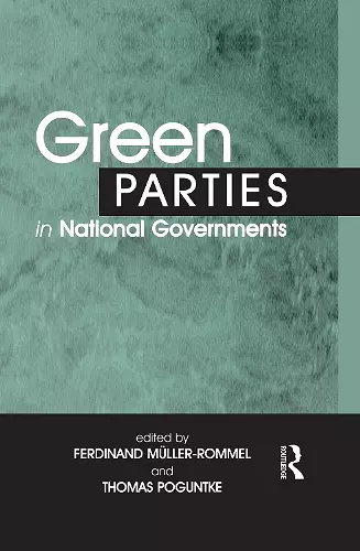 Green Parties in National Governments cover