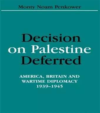 Decision on Palestine Deferred cover