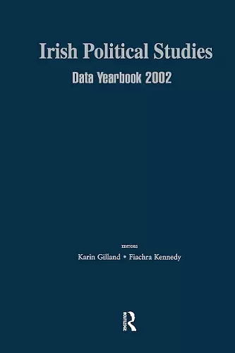 Irish Political Studies Data Yearbook 2002 cover