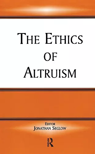 The Ethics of Altruism cover