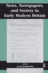 News, Newspapers and Society in Early Modern Britain cover