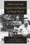 Allied and Axis Signals Intelligence in World War II cover