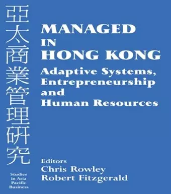 Managed in Hong Kong cover