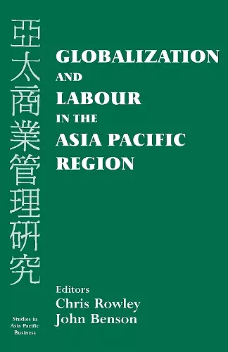 Globalization and Labour in the Asia Pacific cover