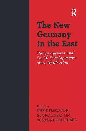 The New Germany in the East cover