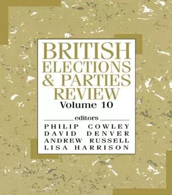 British Elections & Parties Review cover