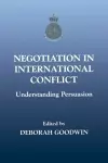 Negotiation in International Conflict cover