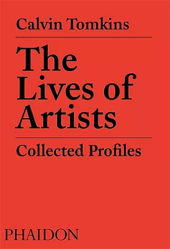 The Lives of Artists cover