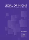 Legal Opinions Concerning the Church of England 9th edition cover