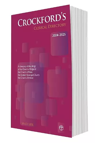 Crockford's Clerical Directory 2024-25 cover