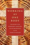 Working as One Body cover