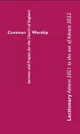 Common Worship Lectionary cover