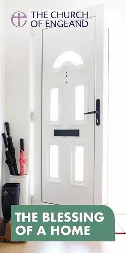 Blessing of a Home Service Card cover