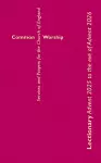 Common Worship Lectionary Advent 2026 to the Eve of Advent 2027 Standard Format cover