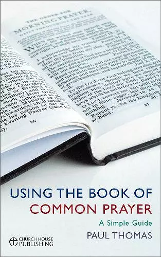 Using the Book of Common Prayer cover