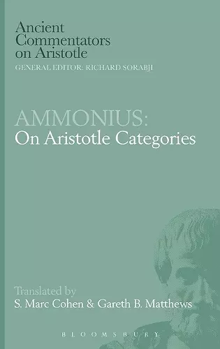 On Aristotle's "Categories" cover