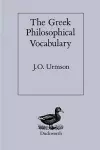 The Greek Philosophical Vocabulary cover