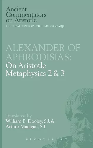 On Aristotle "Metaphysics 2 and 3" cover