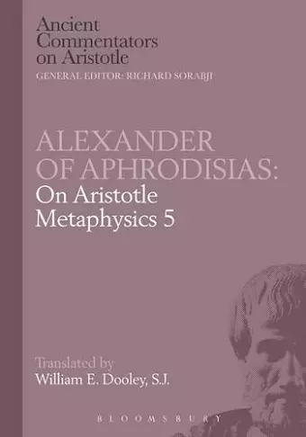 On Aristotle "Metaphysics 5" cover