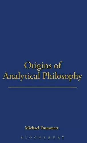 Origins of Analytical Philosophy cover