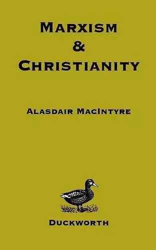 Marxism and Christianity cover