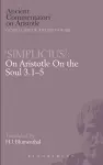 On Aristotle "On the Soul 3.1-5" cover