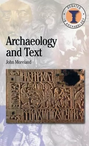 Archaeology and Text cover