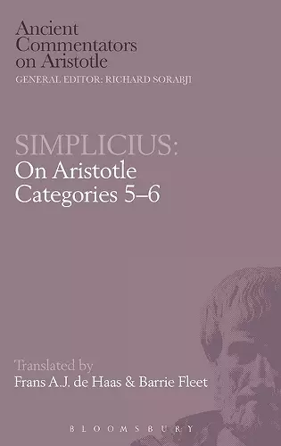 On Aristotle "Categories 5-6" cover