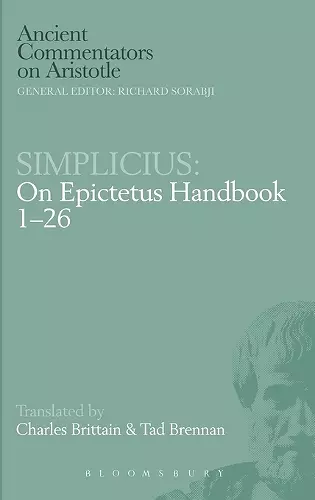 On Epictetus "Handbook 1-26" cover