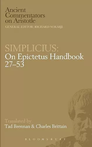 On Epictetus "Handbook 27-53" cover