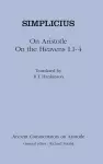 On Aristotle "On the Heavens 1.1-4" cover