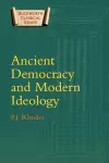 Ancient Democracy and Modern Ideology cover