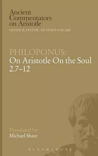 On Aristotle on the Soul 2.7-12 cover