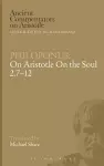 On Aristotle on the Soul 2.7-12 cover