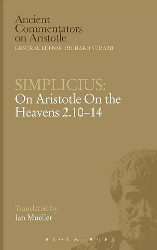 Simplicius Aristotle Heavens cover